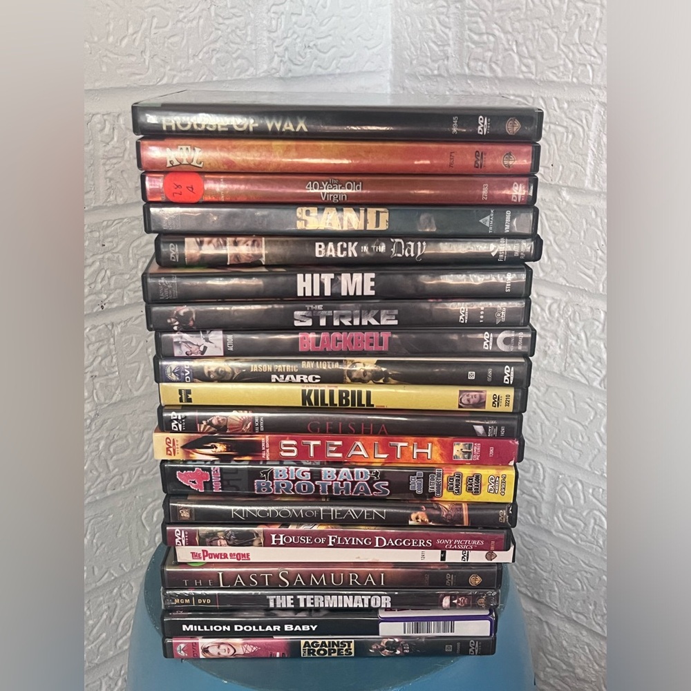 20 DVD’s